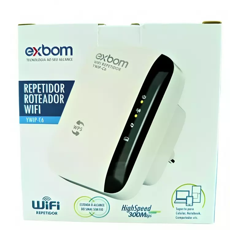 REPETIDOR WIFI EXBOM YWIP-C6