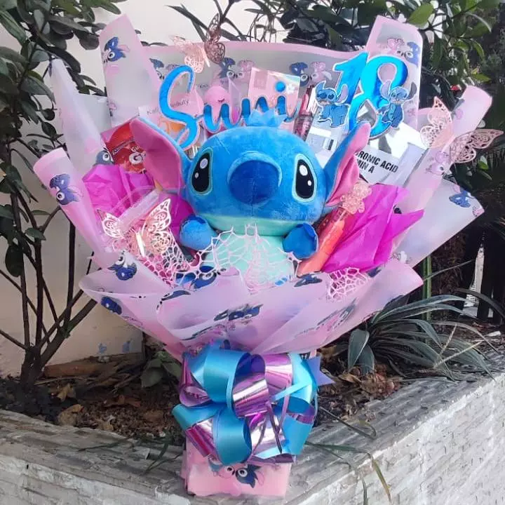 Ramo stick con maquillaje