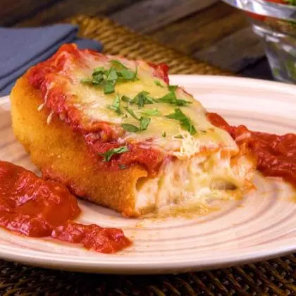 Filé de Frango à Parmegiana