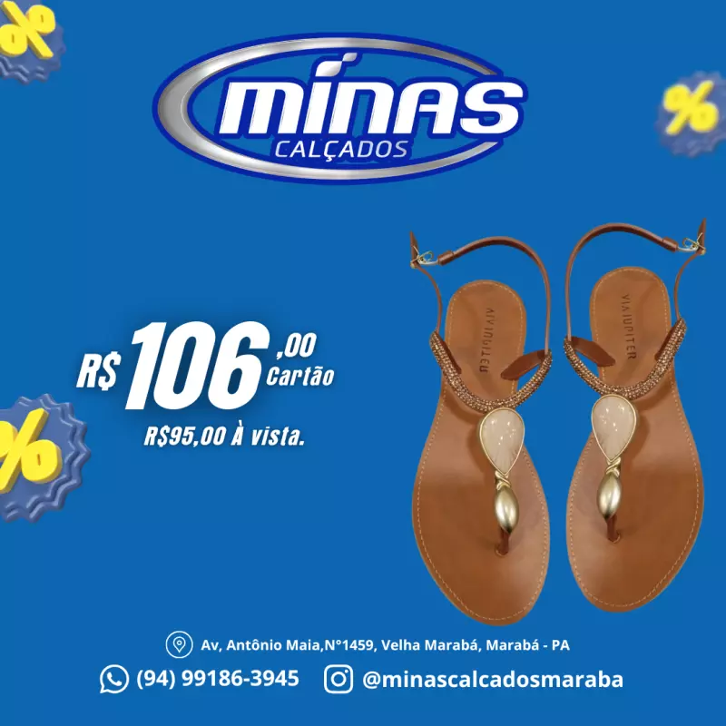 Sandália Caramelo RF:40049