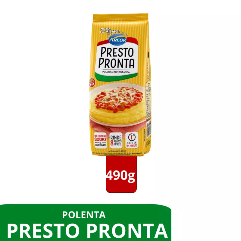 Polenta Presto Pronta ARCOR