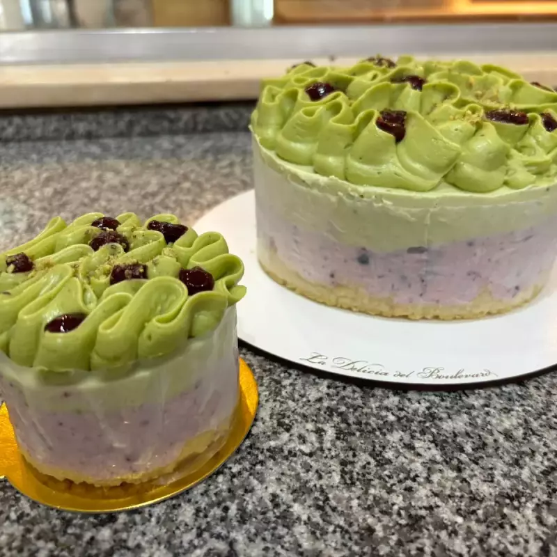 Cheesecake - Pistacho y Frutos Rojos