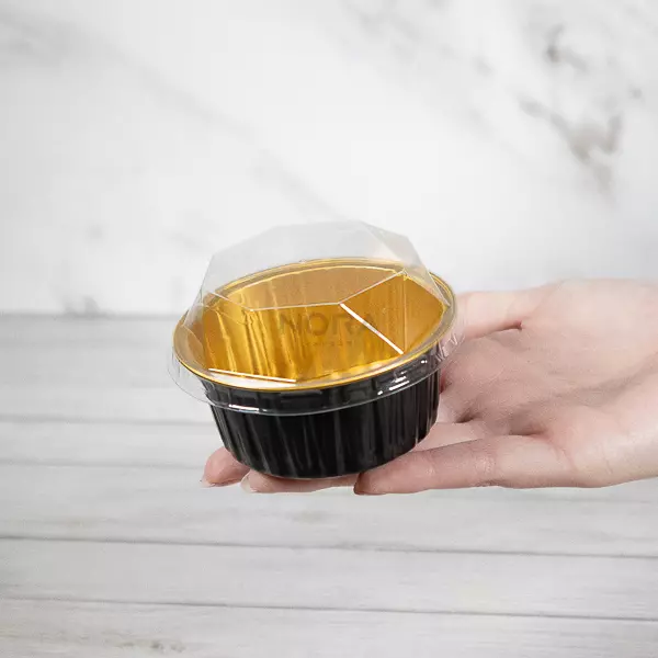 Aluminio Redondo Negro 125 ml