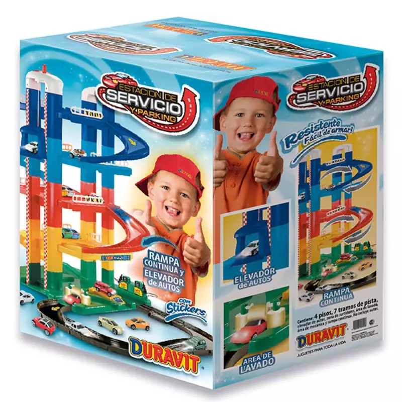 Estacion servicio 4 pisos c/elevador