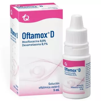 OFTAMOX D Solución Oftálmica 5ML