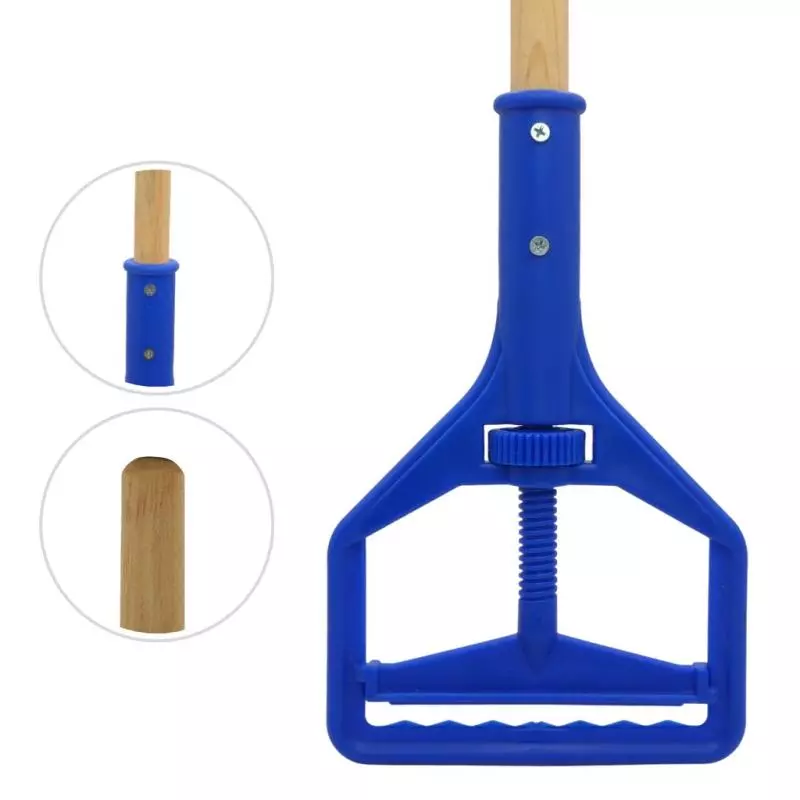 Trapeador de Madera Cabezal Plástico