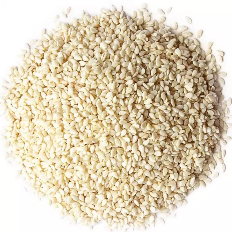 Gergelim branco sem pele