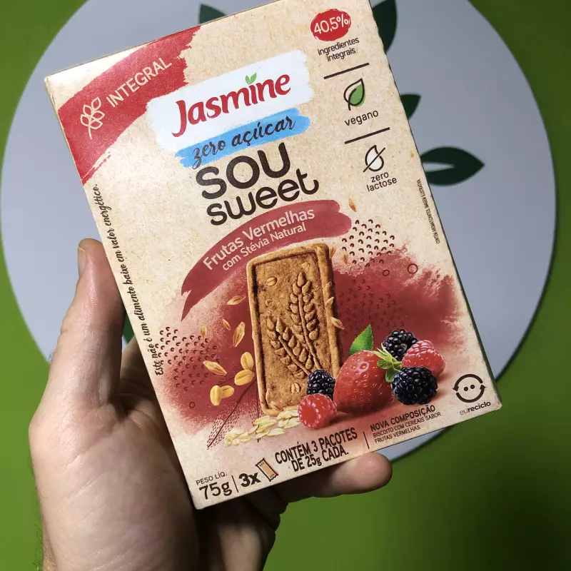 Biscoito Sou Sweet Frutas vermelhas