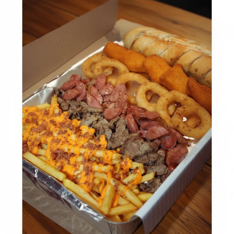 ❤️Box petisco + Mateus rosé 🍢😋🍗