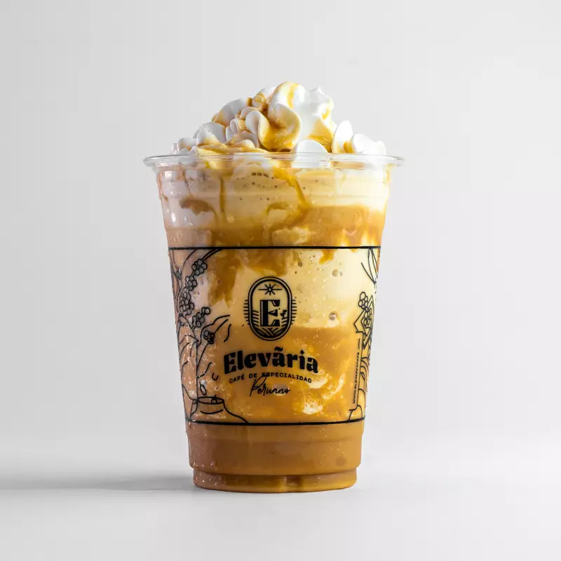 Frappe de caramelo
