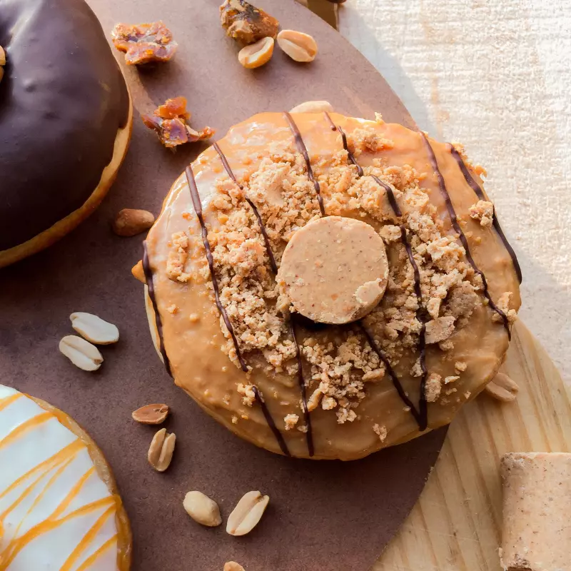 Paçoca com Doce de Leite