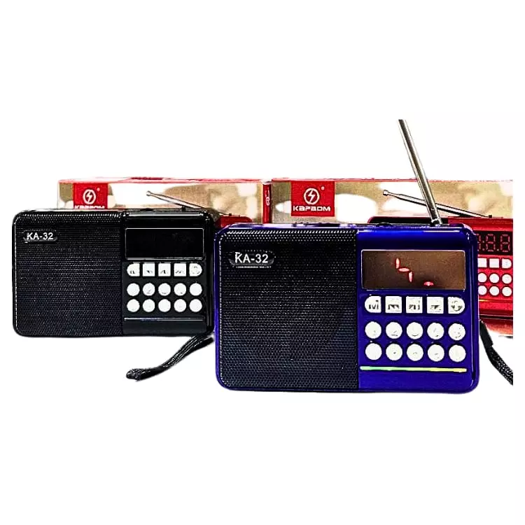 CAIXA DE SOM C/RADIO KAPBOM KA-32