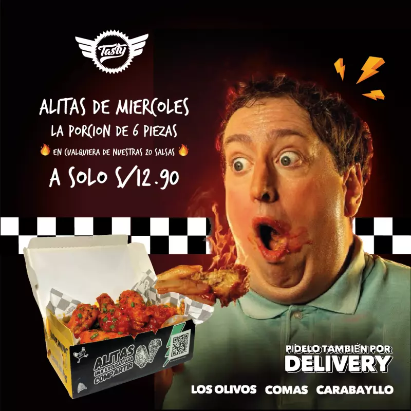 Alitas de miércoles