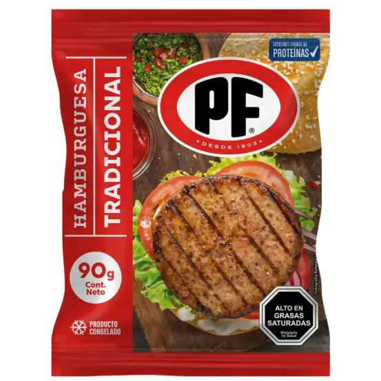 HAMBURGUESA PF 90GR