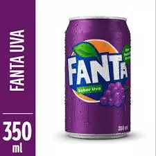 Fanta Uva Lata 350ml