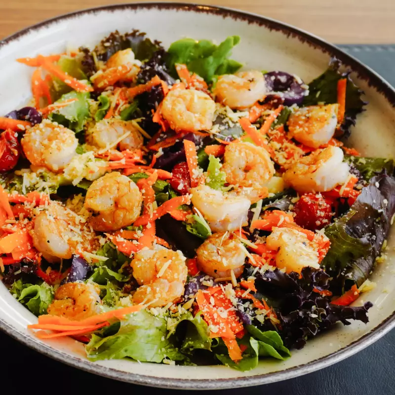 Salada de Camarão