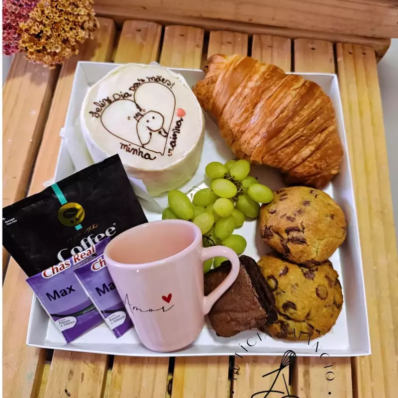 Bento cake café da tarde