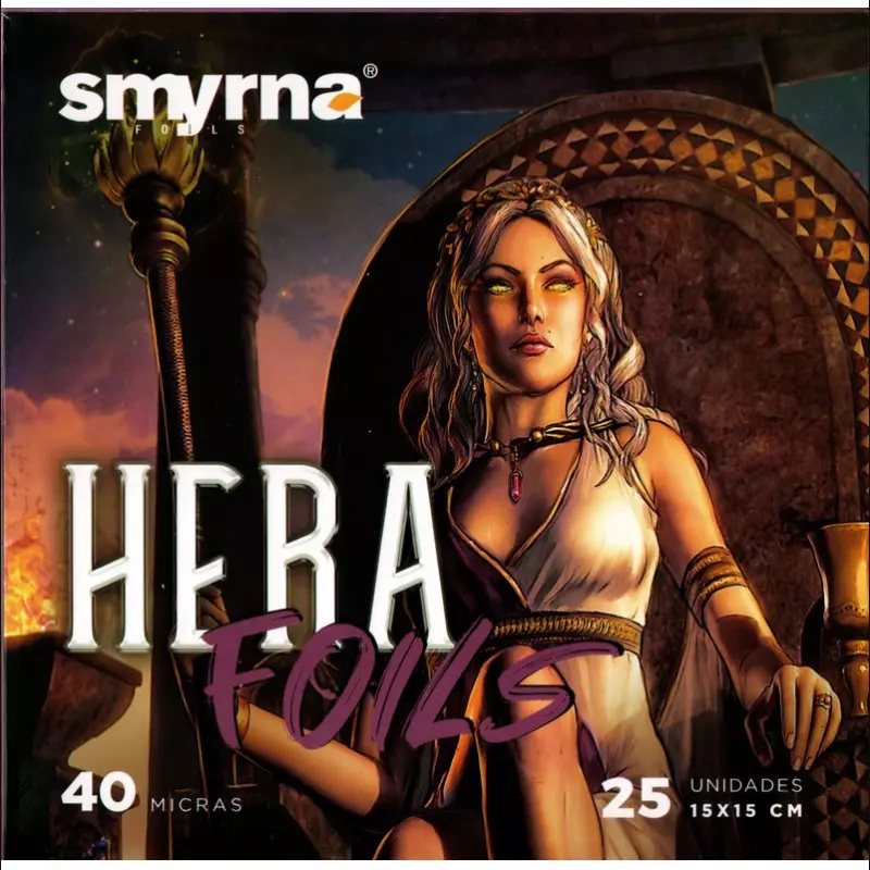 PAPEL ALUMÍNIO SMYRNA 25 FOLHAS