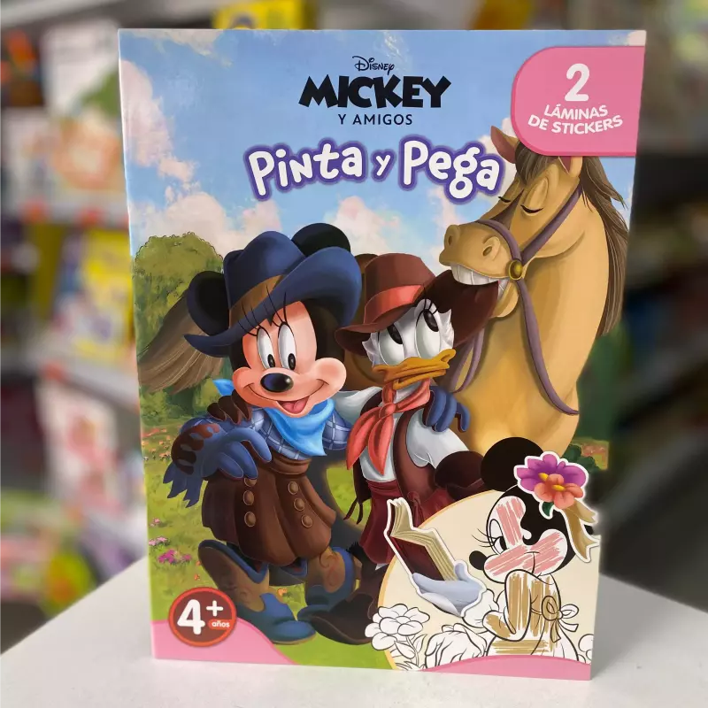 PINTA Y PEGA - MICKEY Y AMIGOS