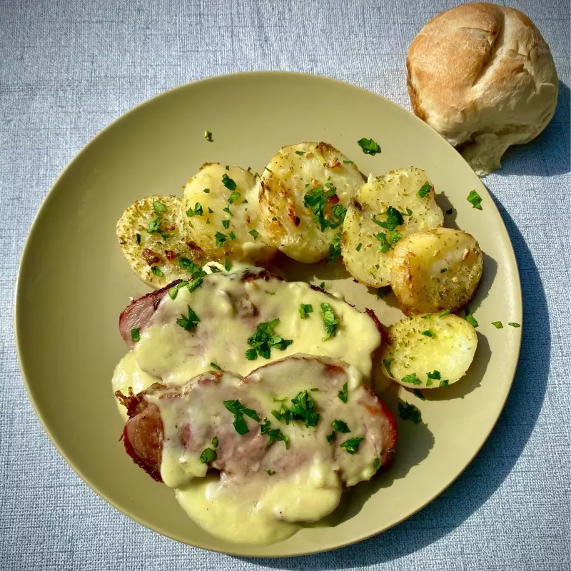 Bondiola c/ papas fritas