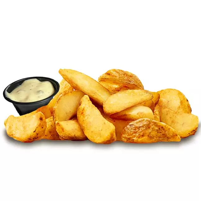 Porcion de Papas en Casco