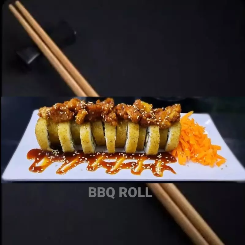BBQ ROLL EMPANIZADO