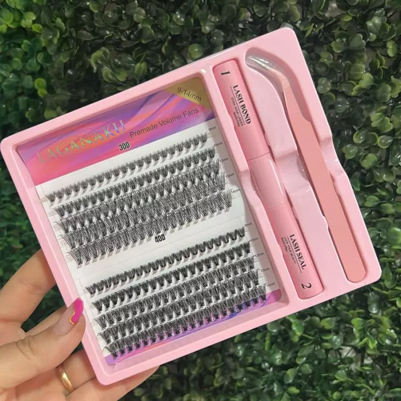 Kit Extensão De Cilios Laganaku