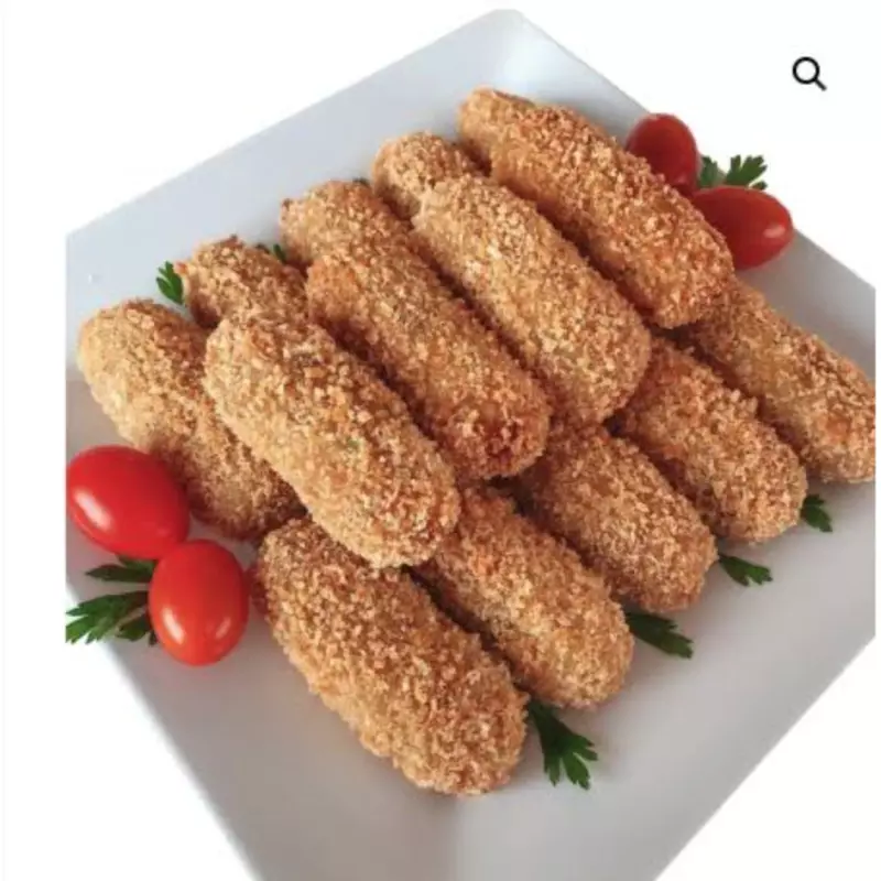 Bolinho de costela suína com bbq