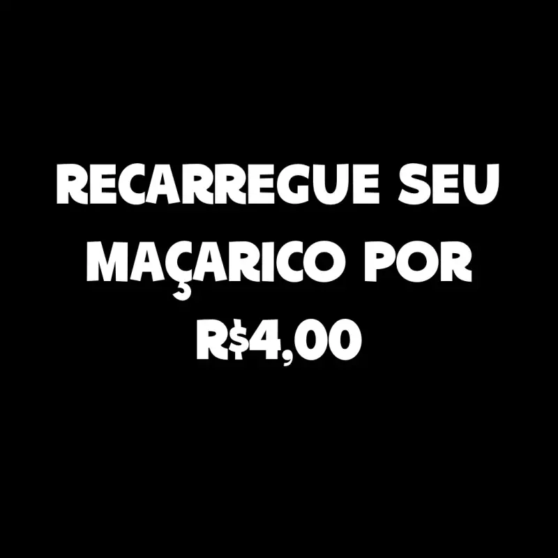 Recarga para maçarico