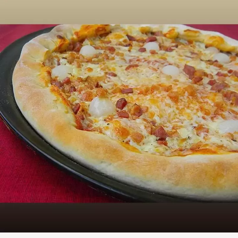 Pizza Frango com Bacon e Catupiry
