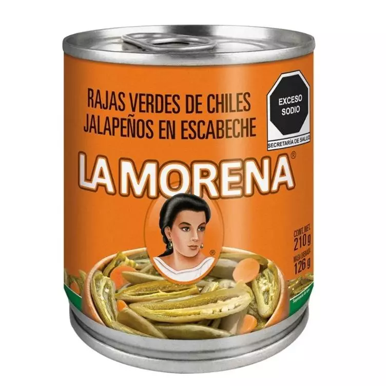 Rajas 210 g La Morena