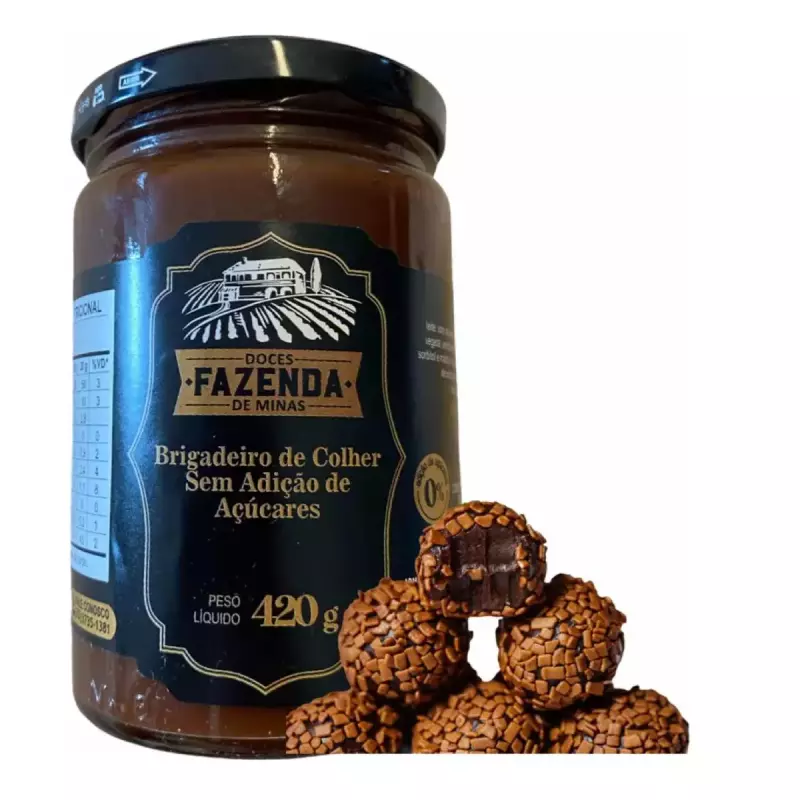 Brigadeiro de colher ZERO açúcar