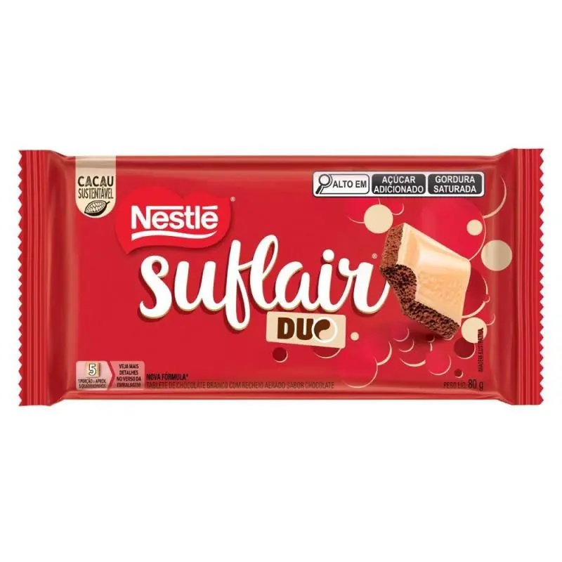 Barra Nestlé SUFLAIR DUO