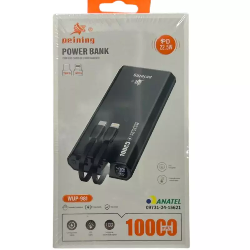 POWERBANK PEINING 10000mAh WUP-981