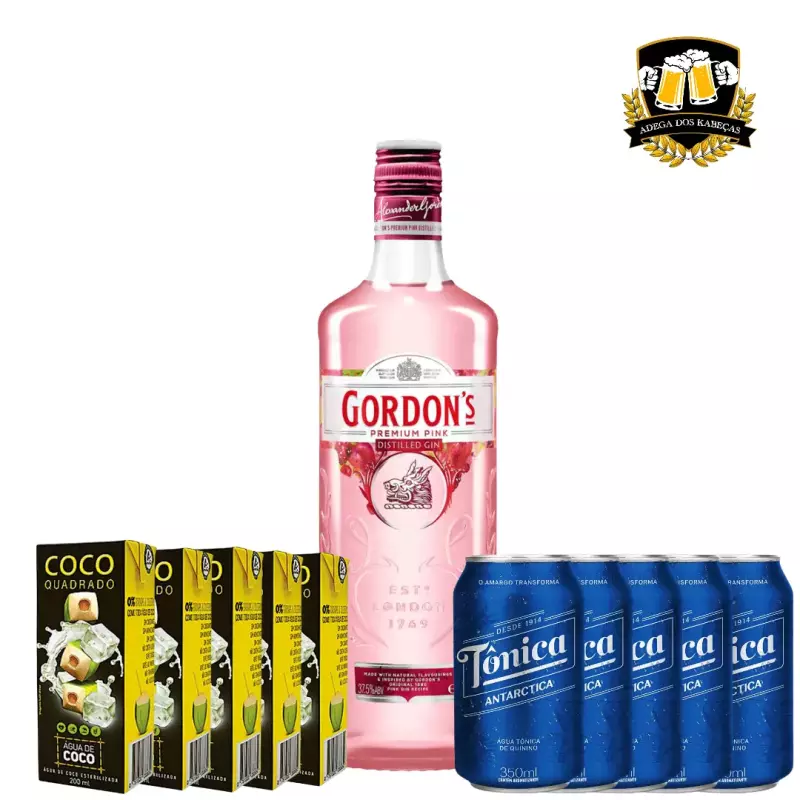 Gin Gordons Pink C/Tônica