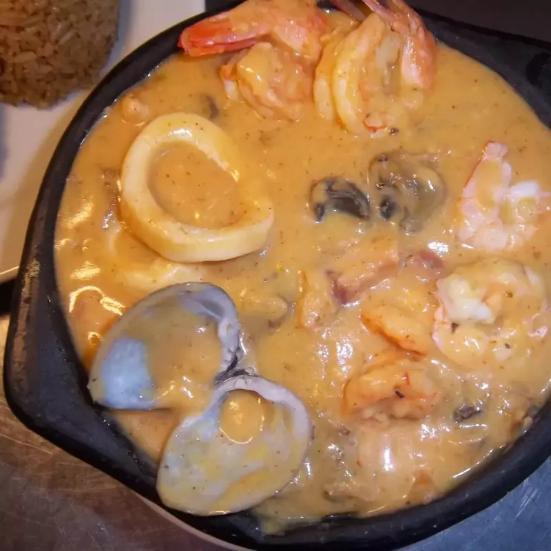 Cazuela de mariscos