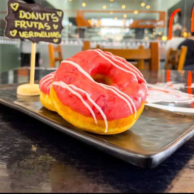 Donuts de Frutas Vermelhas