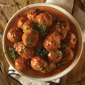 ALMÔNDEGA AO SUGO