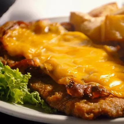 Mila Chedar y panceta