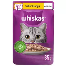 WHISKAS ADULTO FRANGO 85G