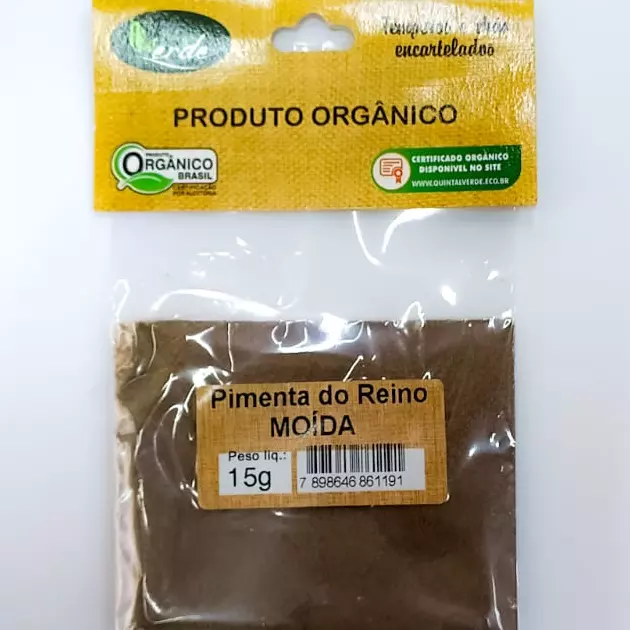 PIMENTA DO REINO MOÍDA  ORG. 15gr