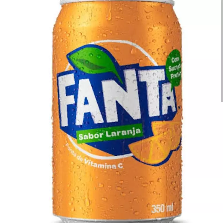 Fanta Laranja Lata 350ml