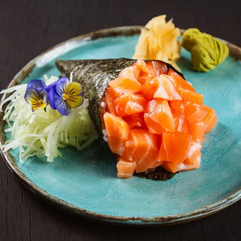 Temaki Salmão