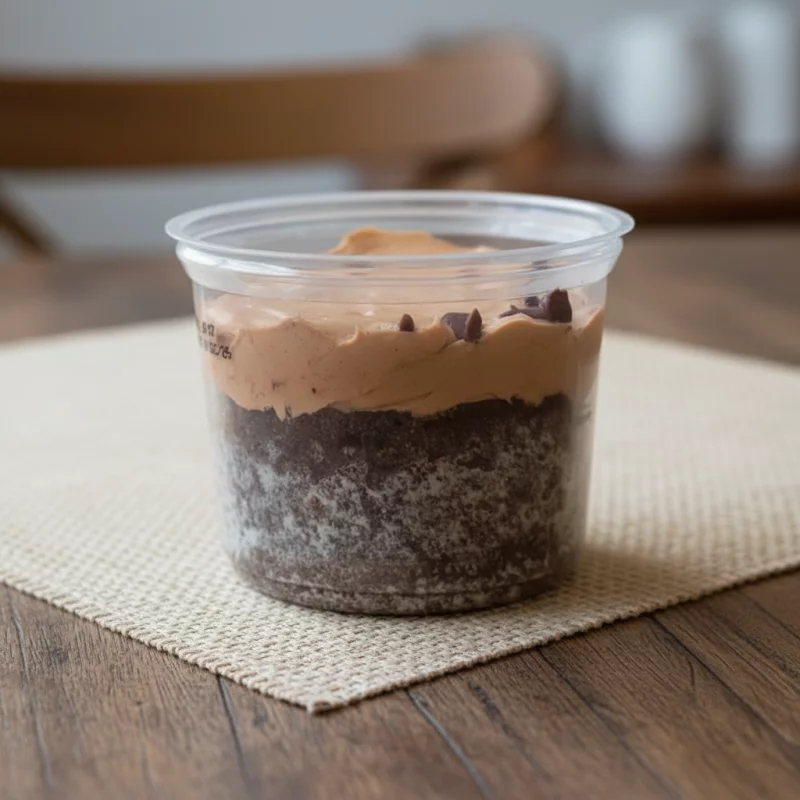 Pastel triple chocolate