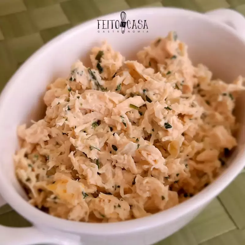 Frango com cream cheese