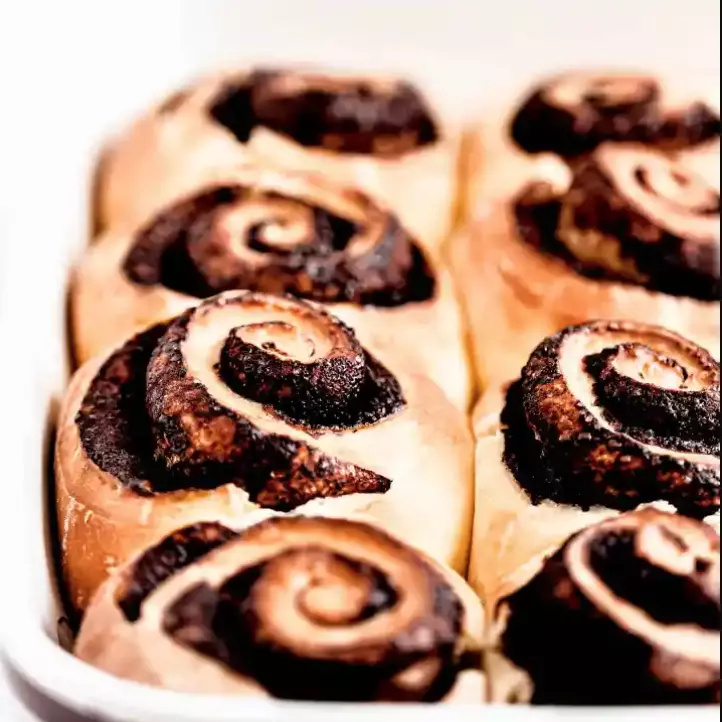 Rollos de chocolate masa madre