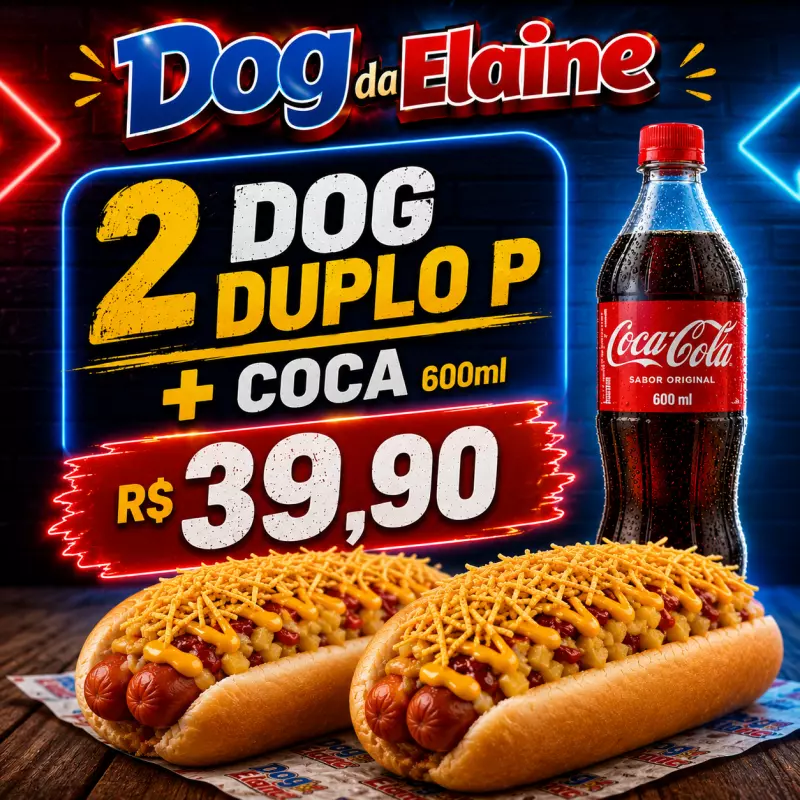 2 DOG DUPLO P + COCA 600ml