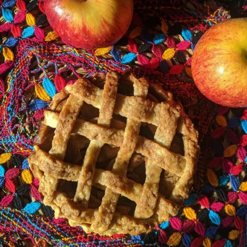 Torta de maçã vegana  (American Pie) +/-1,6kg