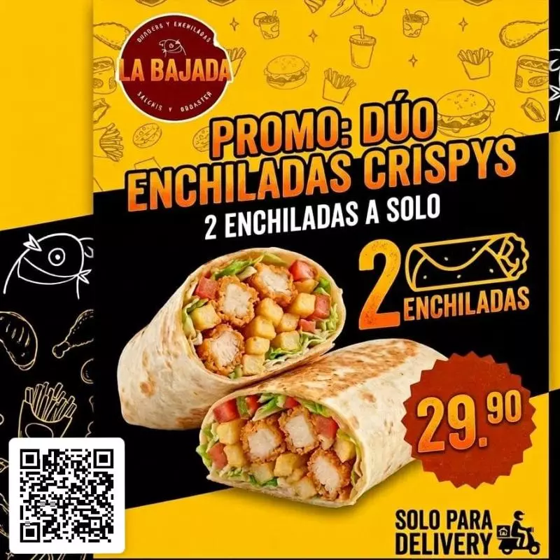 OFERTA ENCHILADAS- CRISPYS!