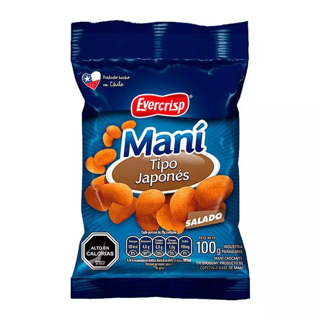 MANI JAPONES 110G EVERCRIPS